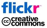 Logos de Flickr y Creative Commons