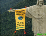 Acción Greenpeace en Cumbre de Río